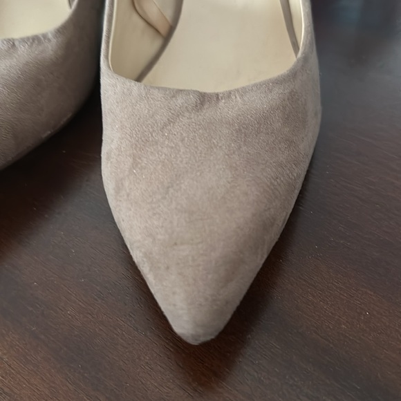 nine W. beige pointed heels - Picture 3 of 6
